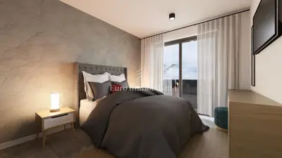 Apartman 100 m², Vrbnik - pogled na more i terasa - 22
