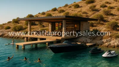 Land 300,000 m², Murter Island - by the sea and access from both sides - 5