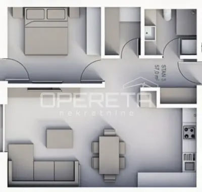 Stan 57 m², Krapinske Toplice - centar, novogradnja - 4
