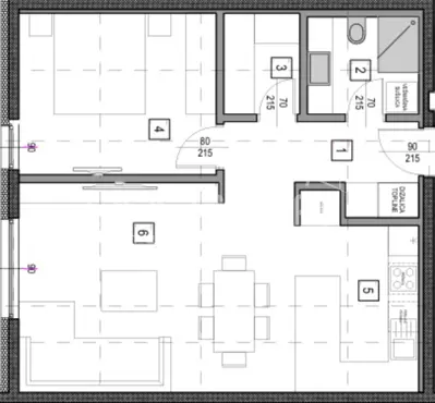Stan 57 m², Krapinske Toplice - centar, novogradnja - 3