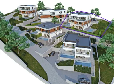 Apartment 140 m², Lovran - panoramic sea and pool views - 13