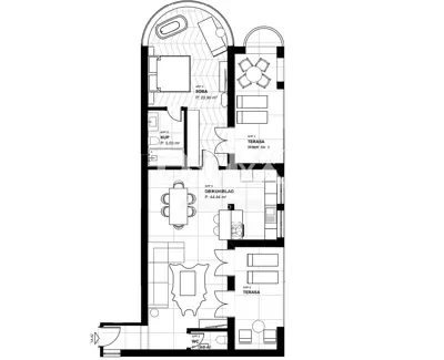 Apartment 92 m², Lovran - panoramic views of Kvarner - 13