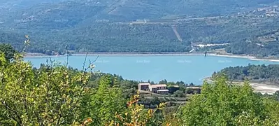 Building land, Beram, view of Butoniga and nature