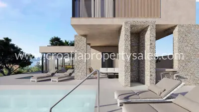 Villa 246 m², Rogoznica - ruhige Bucht und Meerblick - 7