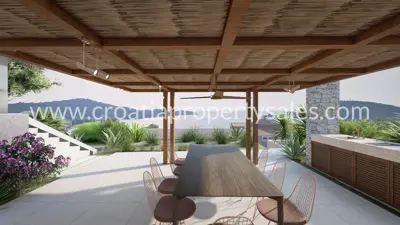 Villa 246 m², Rogoznica - ruhige Bucht und Meerblick - 6