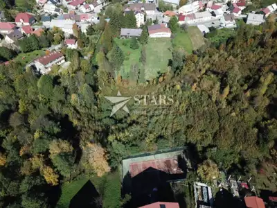 Bauland 3.219 m², Fužine - Blick auf den Bajer-See - 3