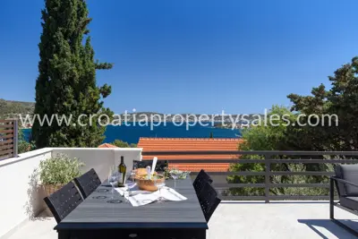 Wohnung 82 m², Rogoznica, Meerblick und Terrasse - 4