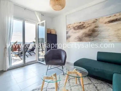 Wohnung 82 m², Rogoznica, Meerblick und Terrasse - 3
