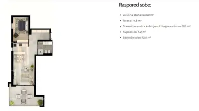 Stan 64 m², Umag - 200 m od mora i blizu centra - 10