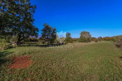 Kanfanar, surrounding area, plot with a project for a beautiful house - 6