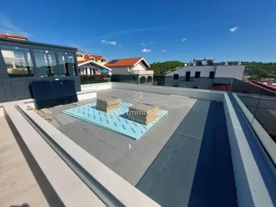 Modern two-level apartment with sea view, Tisno - 21