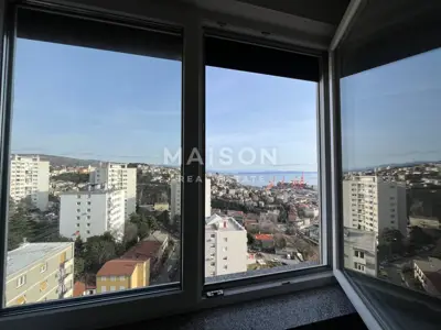 Stan, Kozala Rijeka, 2 spavaće sobe i lođa s pogledom na more - 2