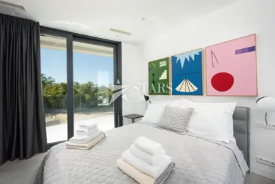 Krk, Malinska - luxuriöses Penthouse in Rovi, Pool, Aufzug und Meerblick - 9