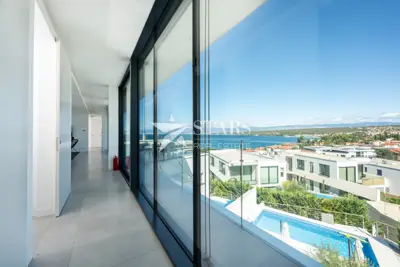 Krk, Malinska - luxuriöses Penthouse in Rovi, Pool, Aufzug und Meerblick - 10