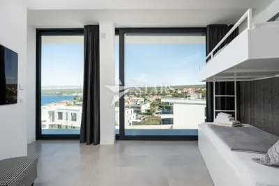 Krk, Malinska - luxuriöses Penthouse in Rovi, Pool, Aufzug und Meerblick - 8