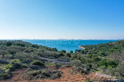 Građevinsko zemljište 767 m², Murter - pogled na more i Kornate - 4