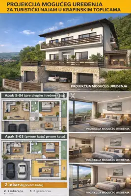 Apartment 189 m², Krapinske Toplice - for renovation - 2