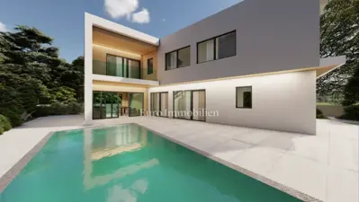 Vila 190 m², Banjole - 100 m od mora i bazen