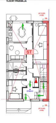 Baugrundstück, Resnik - Projekt und Baugenehmigung - 12