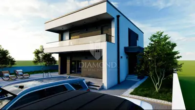 House in Kanfanar, modern with pool and terrace