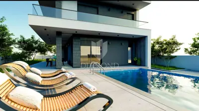 Haus in Kanfanar, modern mit Pool und Terrasse - 8