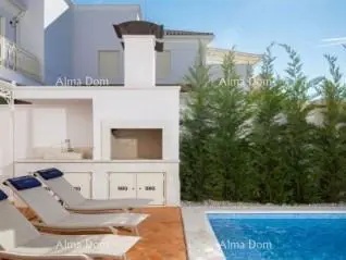 Beautiful villa with a pool in Vabriga