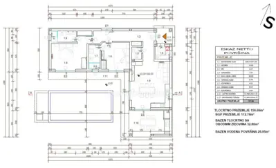 Building land, Žminj - 4 plots with permit and project - 4