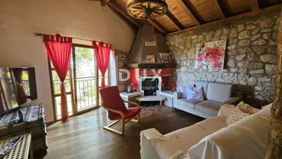 Villa 120 m², Brseč - pool, sauna and terrace
