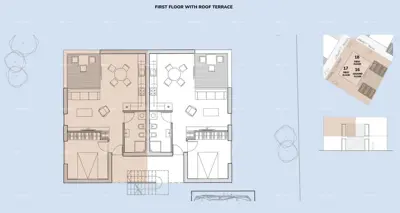 Wohnung, Lovrečica, in der Nähe des Strandes und Dachterrasse 55 m² - 8