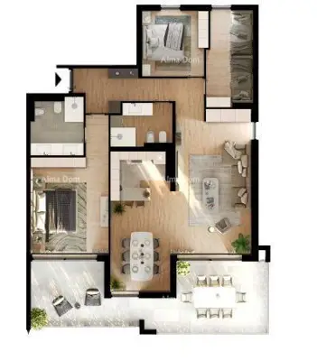 Wohnung 133 m², Umag - 200 m vom Meer und nahe dem Zentrum - 10