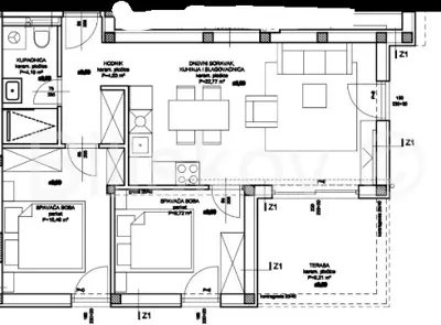 Stan 69 m², Vodice centar, novouređen i moderan - 9