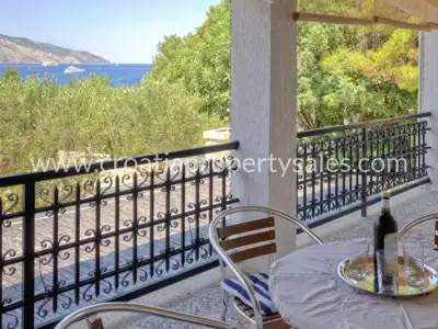 Apartmanska kuća 180 m², Otok Hvar - pogled na more