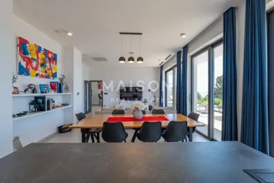 Vila 322 m², Čelina - panoramski pogled na more - 27