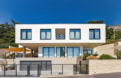 Vila 322 m², Čelina - panoramski pogled na more