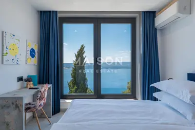 Vila 322 m², Čelina - panoramski pogled na more - 34