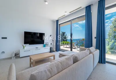 Vila 322 m², Čelina - panoramski pogled na more - 24