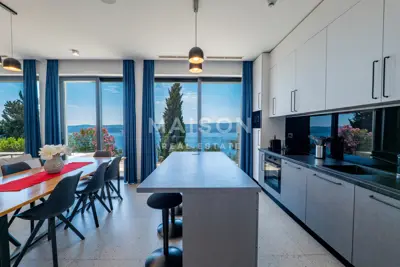 Vila 322 m², Čelina - panoramski pogled na more - 26