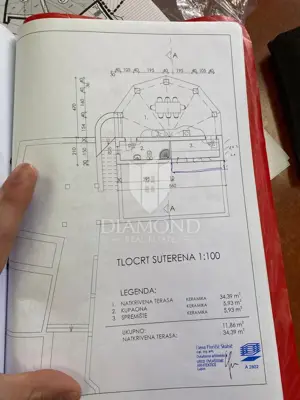 Kuća 330 m², Labin okolica - bazen i sauna - 28