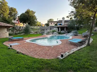 Kuća 330 m², Labin okolica - bazen i sauna - 5