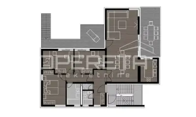 Spacious family apartment with its own 140 m² garden, two terraces and garage - 3