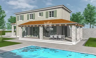 Građevinsko zemljište 1.150 m², Buje - građevinska dozvola - 2