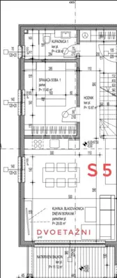 Čiovo, new build with sea view, penthouse GZ/S5, net area 90 m² - 7