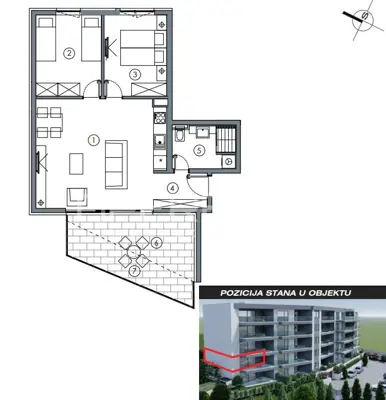 Apartment for sale in Makarska, 70,6 m² - 23