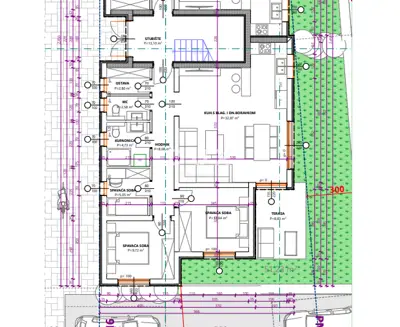 Stan 81,3 m², Vodice - prizemlje, natkrivena terasa - 8