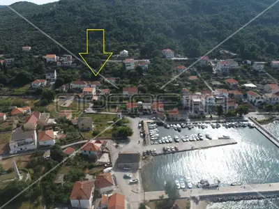 Građevinsko zemljište 420 m², Kali, 130 m do mora i pogled na more