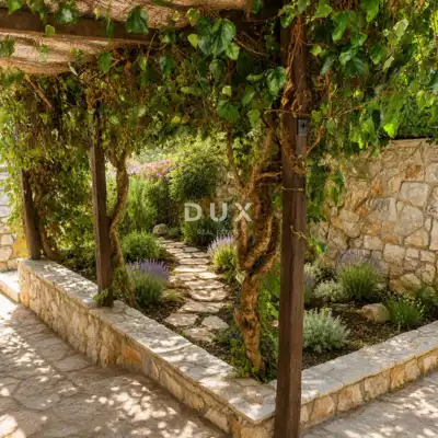 Stone house 180 m², Veli Iž - pool and terrace with sea view - 6