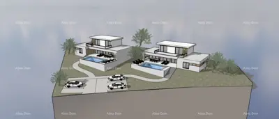 Motovun – okolica, građevinsko zemljište s projektom i dozvolom.