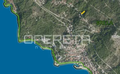 Land plot 451 m², Brela - peaceful green surroundings near the sea - 2