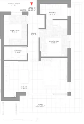 Apartment for sale in Oprić, 77,7 m² - 12