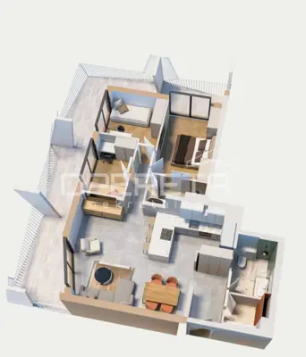 Stan 98 m², Duilovo, Split - 3 sobe i terasa 40 m² - 4